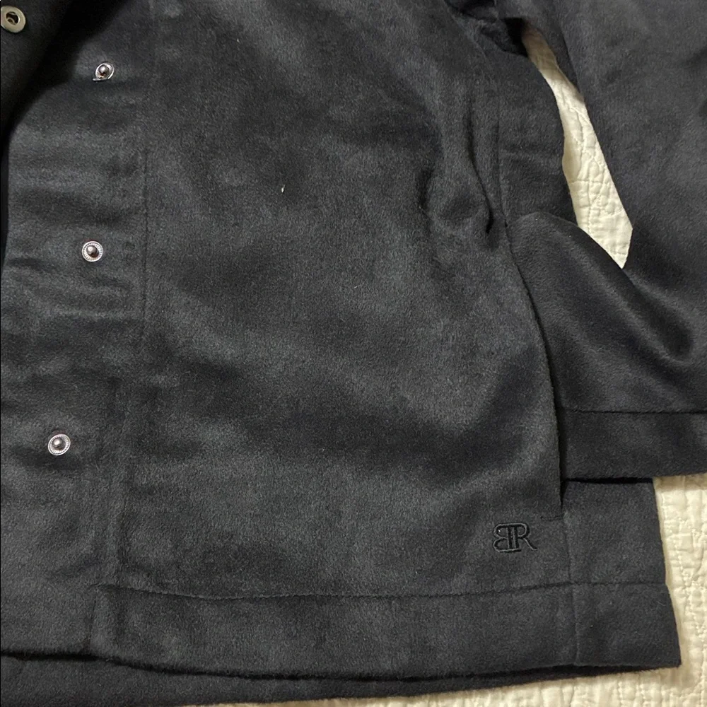 Banana Republic Black Coat, Small - Picture 3 of 5